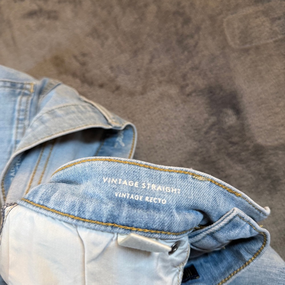 Universal Thread High Rise Button Fly Vintage Str… - image 3